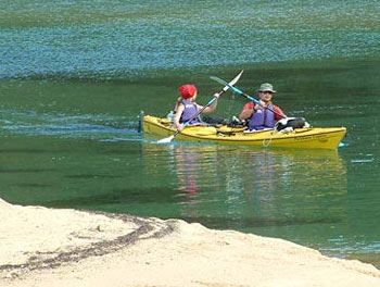 Go sea kayaking in New Zealand's Abel Tasman National Park