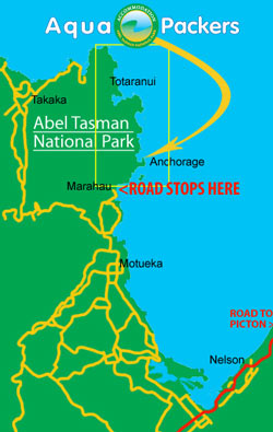 Abel Tasman map